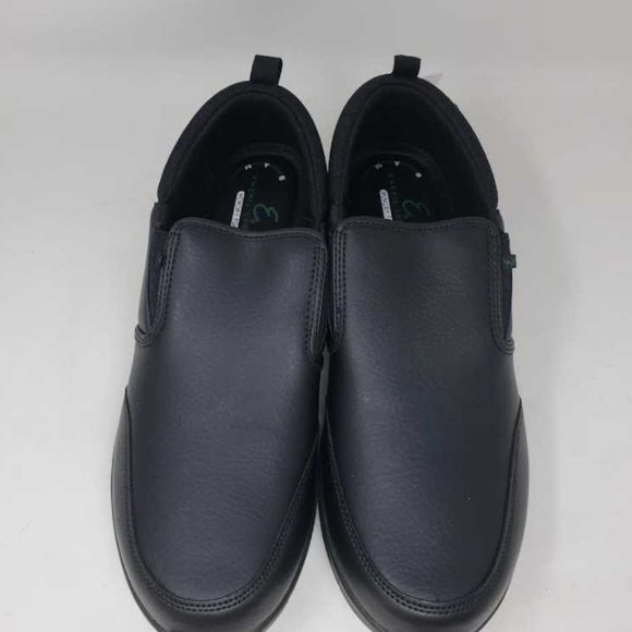 NWOB Men\'s 13 Emril Lagasse black quarter slip on food service work shoes main image 7